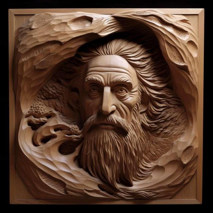 نموذج ثلاثي الأبعاد لآلة CNC 3D Art 